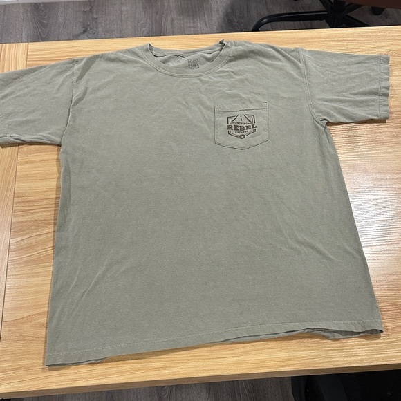 rebels Other - Rebels Men's Olive Short Sleeve Tee